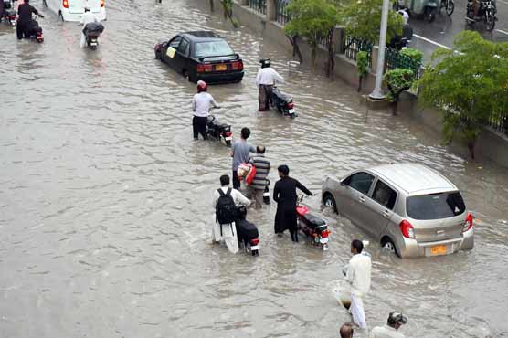 Rain in Karachi