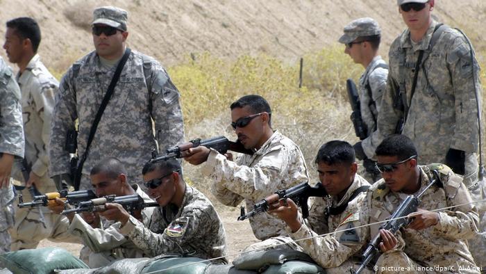 تاجی چھاؤنی کا ایک عسکری کیمپ عراقی فوج کے حوالے