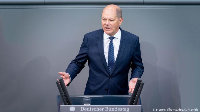 ایس پی ڈی کا چانسلر شپ کے لیے شولس کو نامزد کرنے کا ارادہ