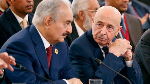 لیبیا میں نئی پیش رفت، خلیفہ حفتر اور عقیلہ صالح اچانک دورے پر مصر پہنچ گئے