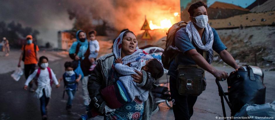 Moria Camp Refugees