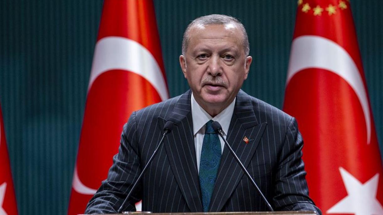 ترکی کی جنت نما سرزمین کو تقسیم کرنے کی کسی بھی کوشش کو کامیاب نہیں ہونے دیں گے: صدر ایردوان