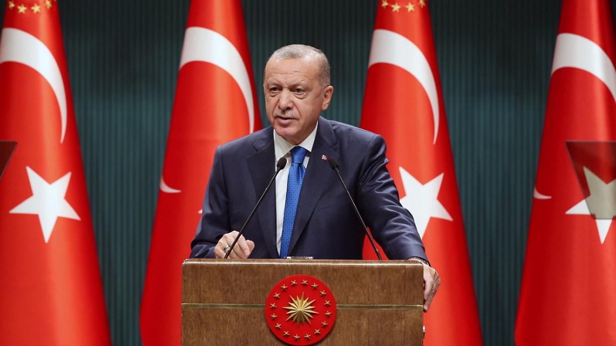میری جدوجہد اپنے ملک اور اس کے مستقبل کے لئے  ہے: صدر ایردوان