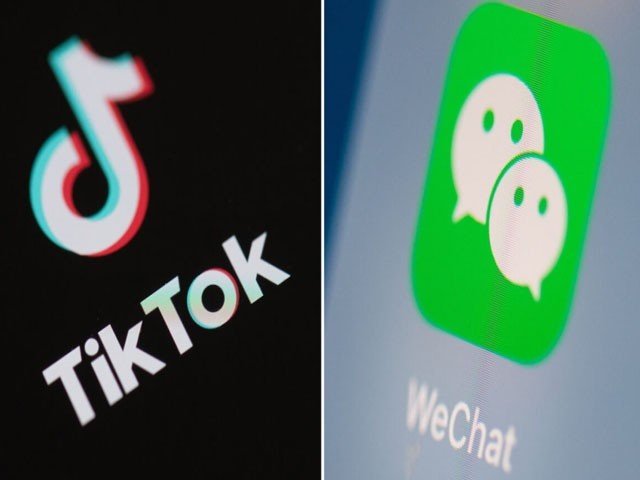 امریکا نے ٹک ٹاک اور وی چیٹ پر پابندی عائد کر دی