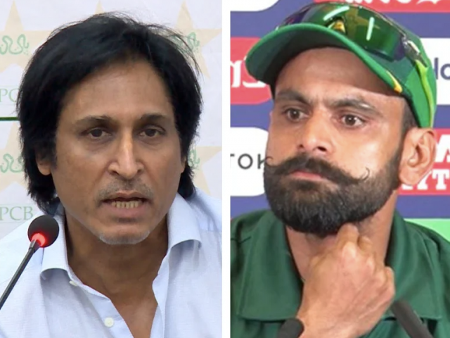 محمد حفیظ نے رمیز راجہ کی سمجھ بوجھ پر سوال اٹھا دیے