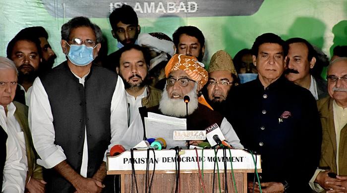 پی ڈی ایم کا فارن فنڈنگ کیس چلانے اور آئی جی سندھ کی اغوا رپورٹ پبلک کرنے کا مطالبہ