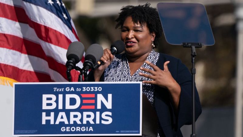 سٹیسی ابرامز: سیاہ فام خاتون جنھوں نے جو بائیڈن اور کملا ہیرس کی فتح میں اہم کردار ادا کیا