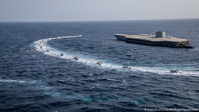 ایران کی طرف سے خلیج میں زیر زمین میزائل اڈے کا انکشاف