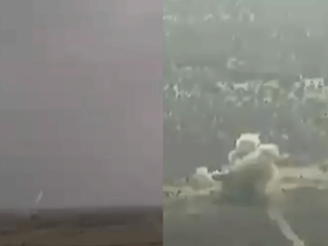 پاکستان کا دور تک ہدف کو نشانہ بنانے والے گائیڈڈ ملٹی لانچ راکٹ سسٹم فتح ون کا کامیاب تجربہ