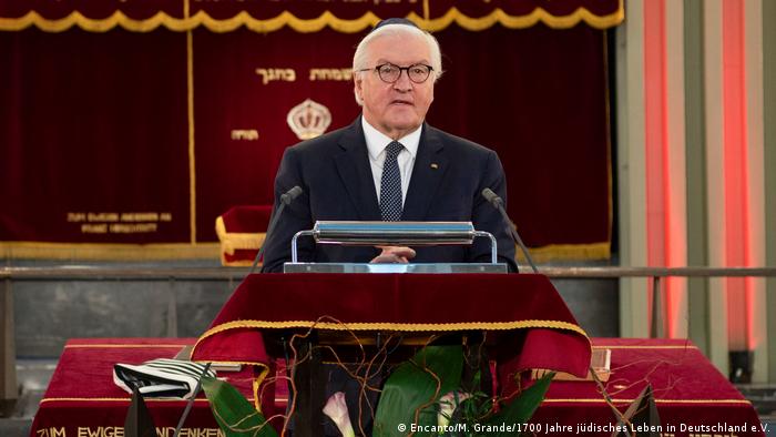 جرمن صدر کا سامیت مخالفت میں اضافے پر انتباہ