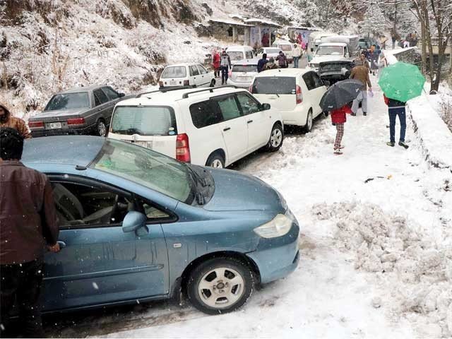 مری اور نتھیا گلی میں 21 فروری سے برف باری کا امکان