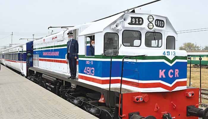 کے سی آر کے سٹی اسٹیشن سے اورنگی ٹریک کے دوسرے مرحلے کا آغاز