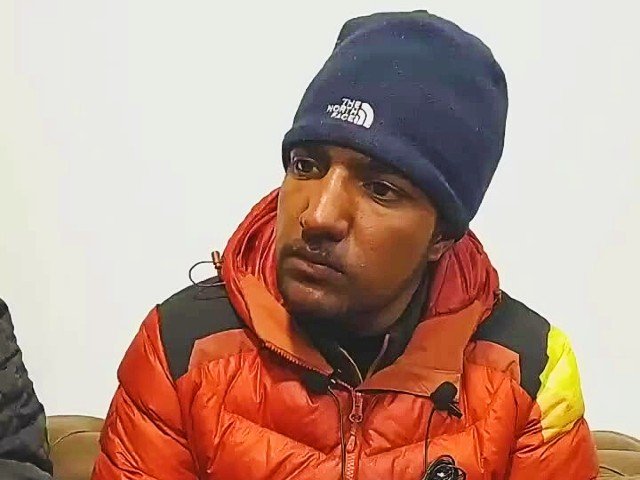 پانی گرم کر کے بیس کیمپ میں والد کا انتظار کرتا رہا: ساجد سدپارہ