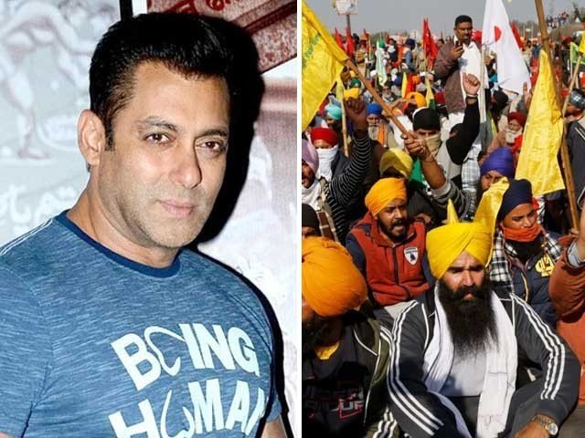 بھارتی کسانوں کے احتجاج پر سلمان خان کا موقف بھی سامنے آ گیا