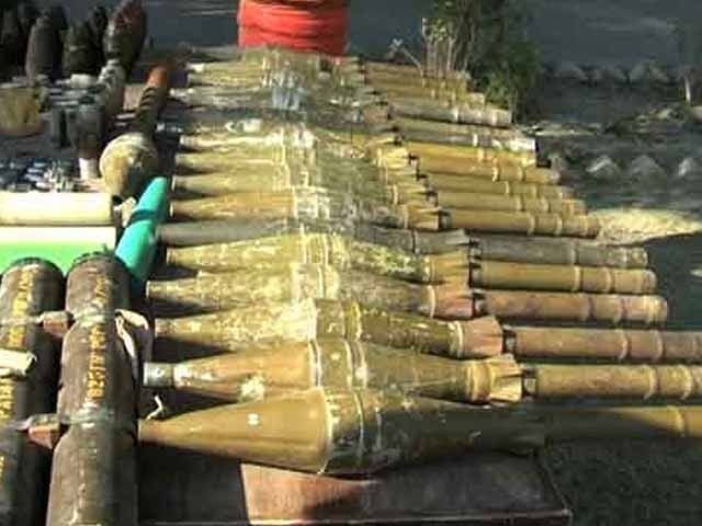 پشاور میں تباہی کی منصوبہ بندی ناکام، بھاری اسلحہ و بارود برآمد