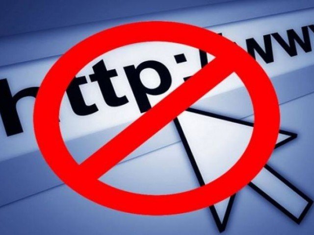 فرقہ واریت و ملک مخالف سرگرمیاں، 170 ویب سائٹ بلاک