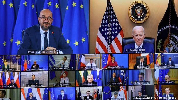 یورپی یونین اور امریکا میں یکسانیت تاہم چین پر اختلافات، میرکل