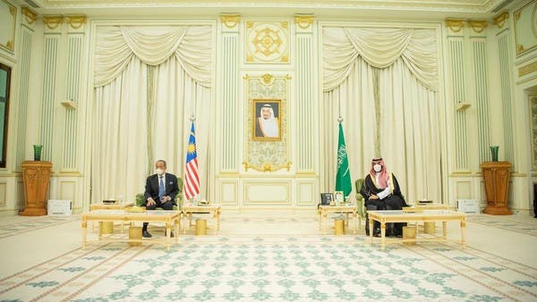 ولی عہد سے ملائیشیا کے وزیراعظم کی ملاقات، تین معاہدوں پر دستخط