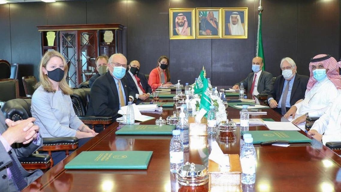 سعودی سفیر برائے یمن کی اقوام متحدہ اور امریکا کے ایلچیوں سے امن منصوبہ پر بات چیت