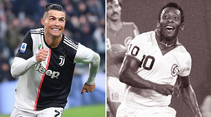 رونالڈو نے پیلے کے767 گولز کا ریکارڈ توڑ دیا