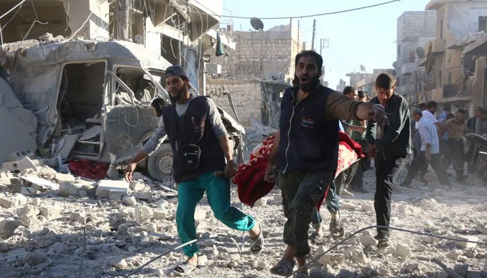 حلب میں شامی فوج کی اسپتال پر بمباری سے 7 شہری جاں بحق ہو گئے