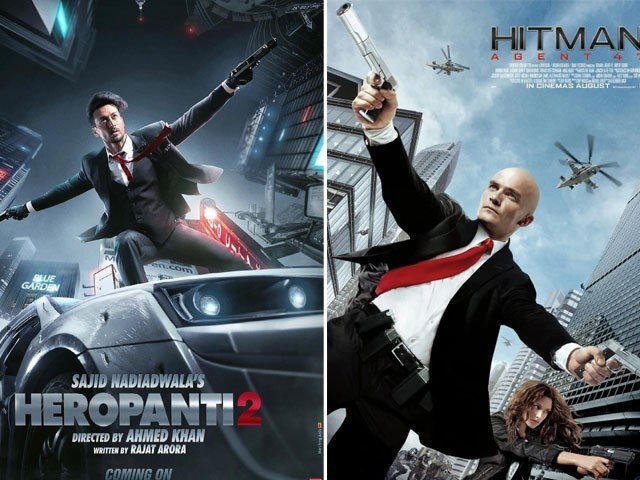 ٹائیگر شروف کی نئی فلم کا پوسٹر ہالی ووڈ فلم کی کاپی نکلا