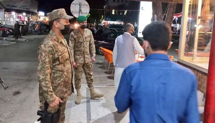 اسلام آباد میں کورونا ایس اوپیز پر عمل کرانے کیلئے فوج ایکشن میں آگئی