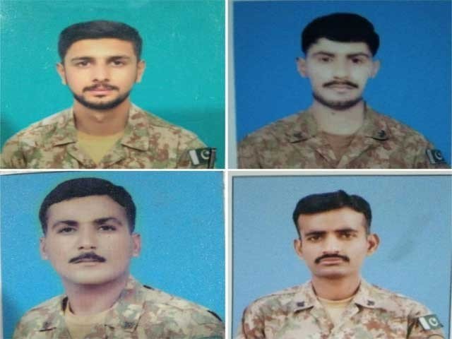 جنوبی وزیرستان میں دہشت گردوں کی چیک پوسٹ پر فائرنگ سے 4 جوان شہید