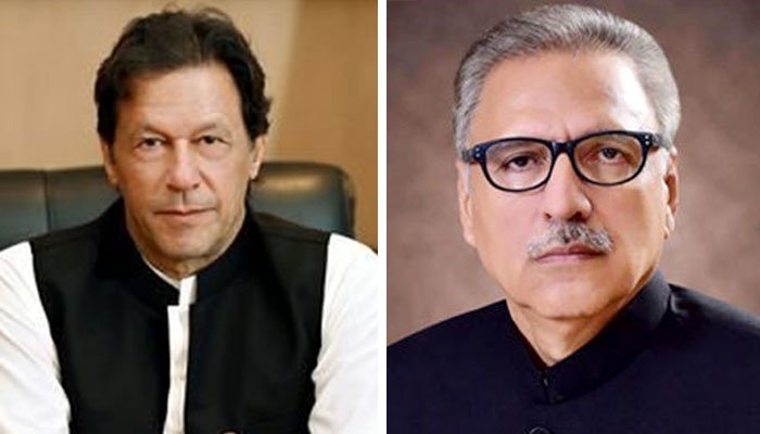 Imran Khan and Arif Alvi