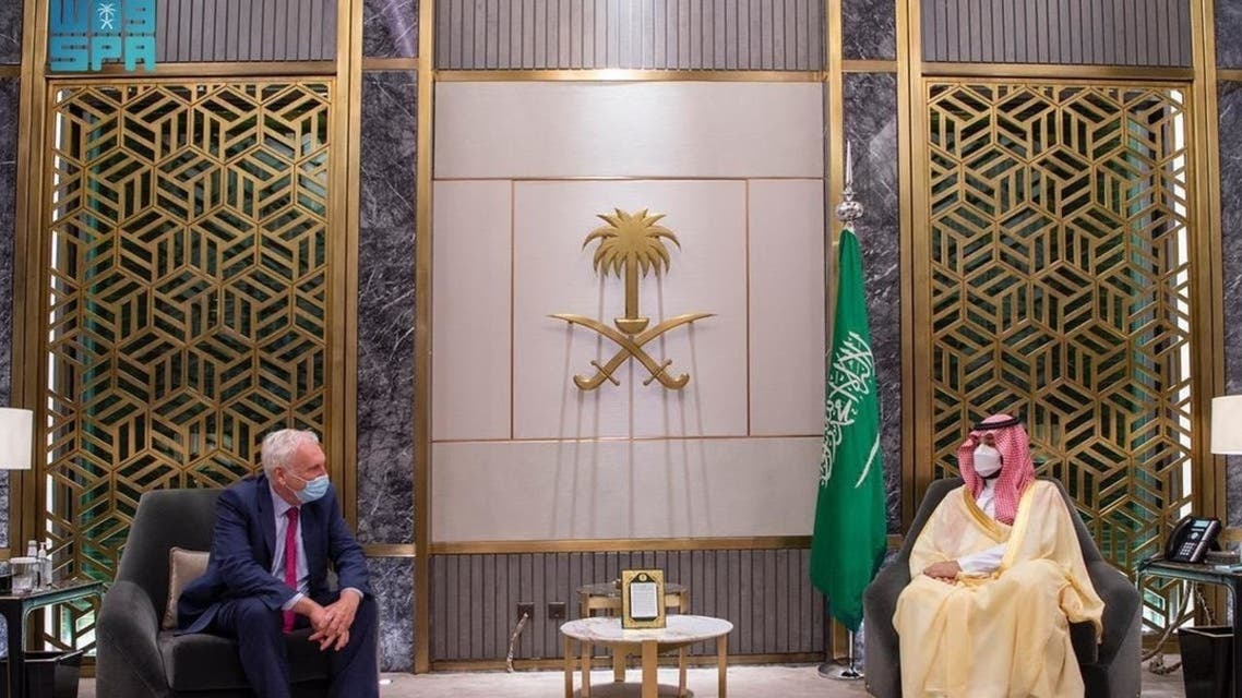 محمد بن سلمان اور برطانوی ایلچی کی ملاقات میں علاقائی صورت حال پر بات چیت
