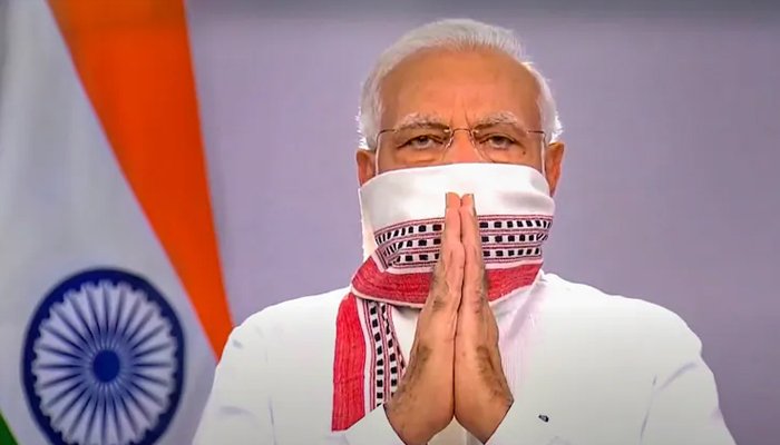 بھارت میں کورونا کی لہر نہیں طوفان آیا ہے: مودی