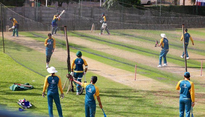 پاکستان کرکٹ ٹیم نے ہرارے میں ٹریننگ کا آغاز کر دیا