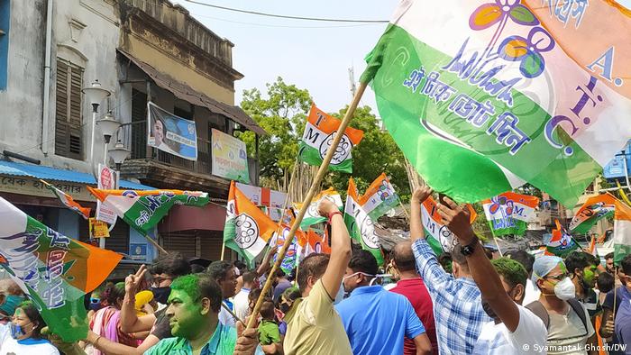 مغربی بنگال میں ممتا بنرجی کی فتح، بی جے پی کو دھچکا