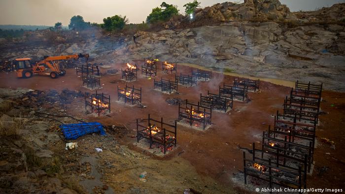 بھارت: کورونا متا‌ثرین کی تعداد 19.5 ملین، اموات تقریباﹰ دو لاکھ سولہ ہزار