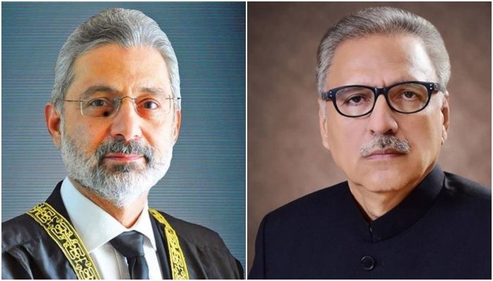 صدر مملکت نے جسٹس فائز عیسیٰ ریفرنس میں سپریم کورٹ سے پھر رجوع کر لیا