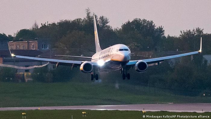 بیلاروس پر مسافر جہاز اغوا کرنے کا الزام، یورپی ممالک کی طرف سے سخت مذمت