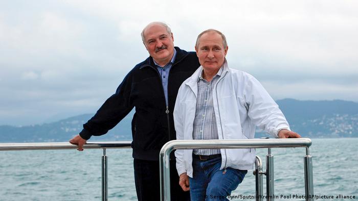 Putin and Lukashenko