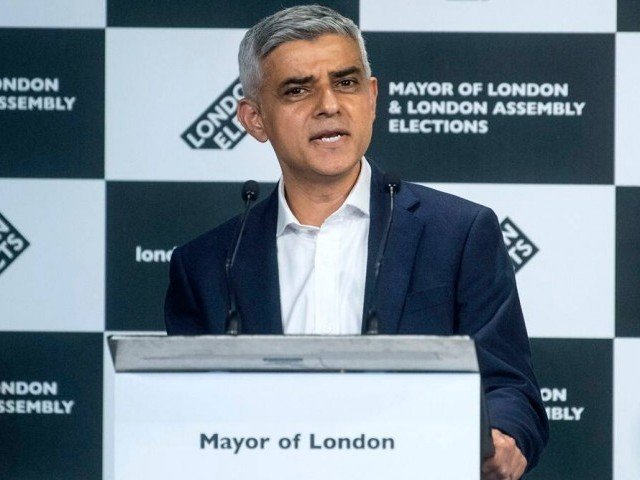 پاکستانی نژاد برطانوی شہری صادق خان دوبارہ لندن کے میئر منتخب
