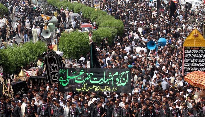 ملک کے مختلف شہروں سے یومِ علیؓ کے جلوس برآمد