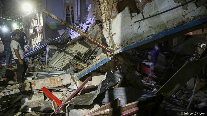 Bangladesh Building Explosion