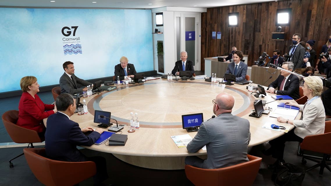 گروپ 7 دنیا بھر میں کووِڈ-19 ویکسین کی ایک ارب خوراکیں مہیا کرے گا: اعلامیہ