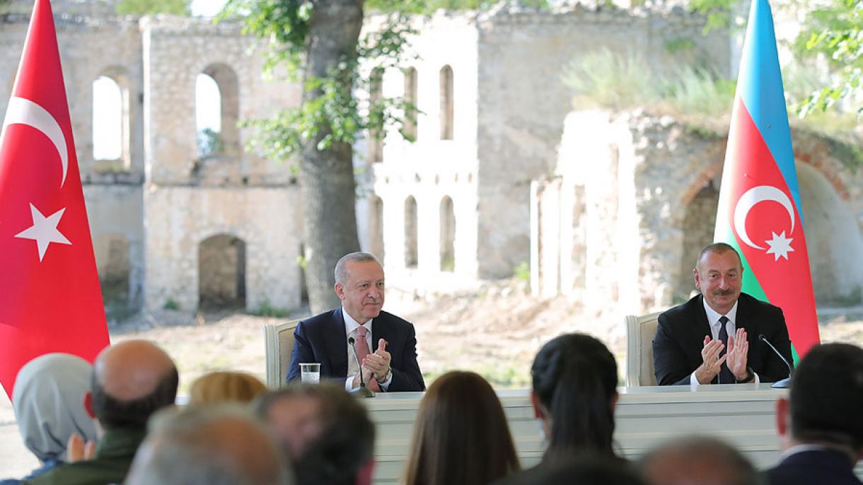 شوشہ معاہدہ  دونوں ملکوں کے تعلقات میں نئے دور کا آغاز ہو گا: ایردوان