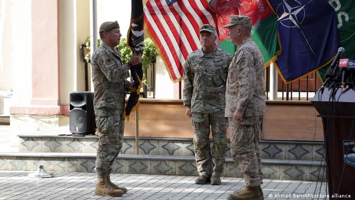 General Scott Miller and Frank McKenzie