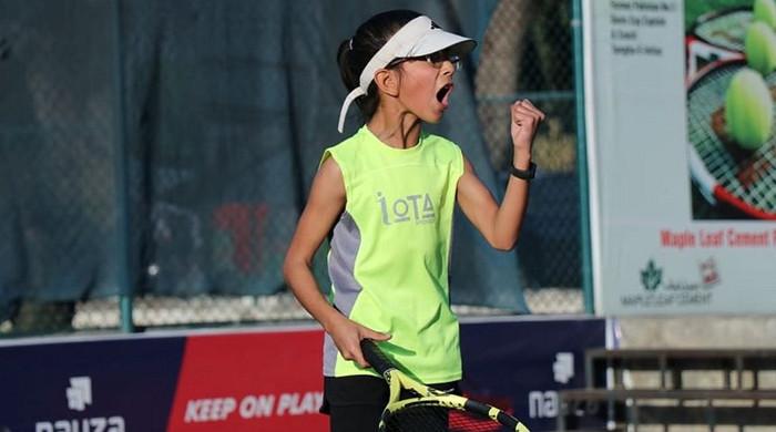 10 سالہ ہانیہ منہاس کا بڑا کارنامہ، ایشین ٹینس چیمپئن شپ جیت لی