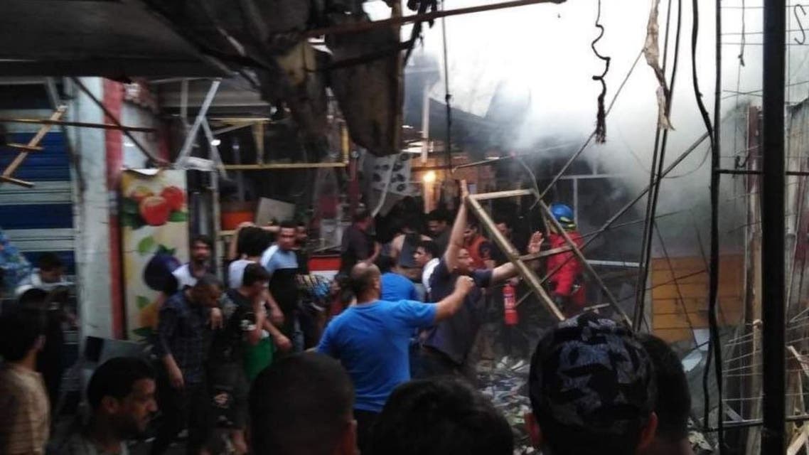 عراق : بغداد کے صدر سٹی میں بم دھماکا، 21 افراد ہلاک، 33 زخمی