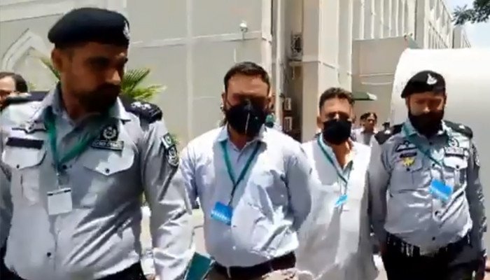 توہین آمیز تقریر کیس، ملزم مسعود الرحمان 14 روزہ جوڈیشل ریمانڈ پر جیل منتقل