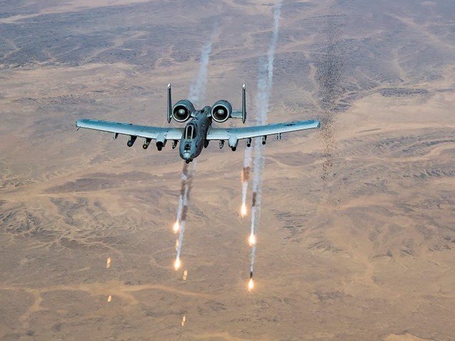 امریکی طیاروں کی افغانستان میں طالبان کے ٹھکانوں پر ایک بار پھر بمباری