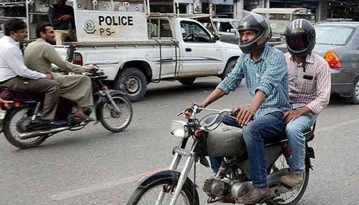 سندھ بھر میں یوم آزادی کے موقع پر ڈبل سواری پر پابندی