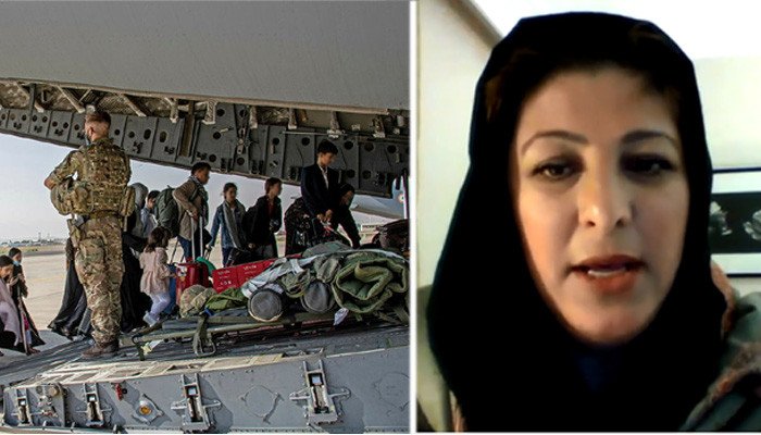 کابل چھوڑتے وقت جہاز میں کیا حالات تھے؟ خاتون نے تمام احوال بتا دیا
