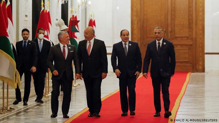 عراق کانفرنس:  مشرق وسطیٰ میں کشیدگی کم کرنے پر تبادلہ خیال